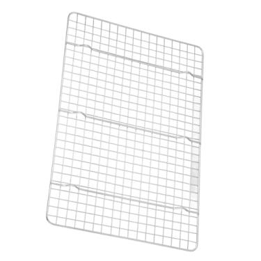 Imagem de Rack de Resfriamento de Biscoitos, Rack de Padeiros Rack de Resfriamento Xadrez, Rack de Arame para Cozimento de Aço Inoxidável, Rack de Resfriamento de Bolo de Pão Rack de