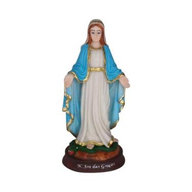 Imagem de Imagem de Nossa Senhora das Graças 15cm em resina - R&S