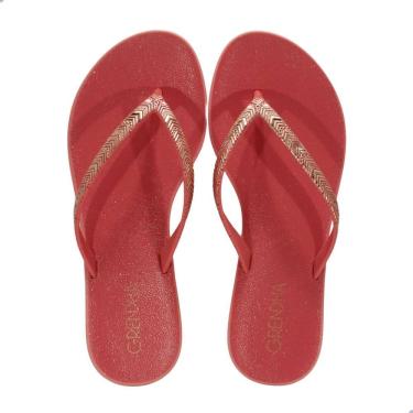 Imagem de Tamanco Feminino Grendha Amor Em Flor Vermelho