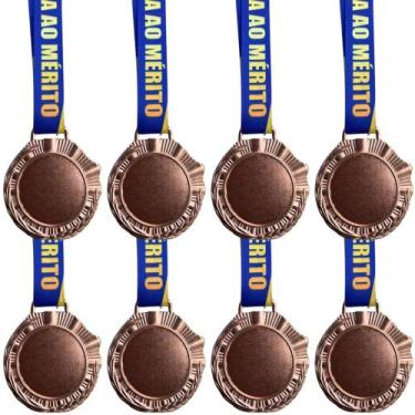 Imagem de Kit 100 Medalhas, Medalha Honra ao Mérito Esportes, Premiação Medalha 