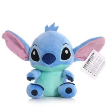 Imagem de Pelúcia Stitch E Angel Namorados 20cm Musical Super Macio - Disney, St