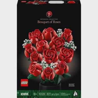 Imagem de Blocos de Montar - Buque de Rosas - Botanical Collection lego do brasil