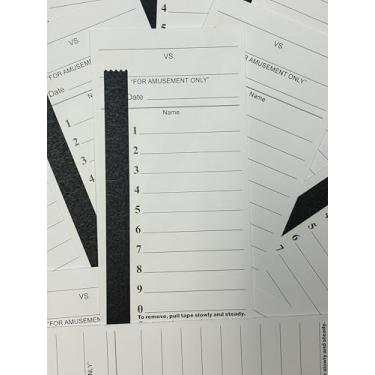 Imagem de CCP Sporting Games 10 cartas de futebol americano listrado. Tamanho completo. Cartas de bilhar Pacote com 50. Cartões de beisebol, NASCAR, Boxe, Futebol, Cartas de tira de futebol. Inclui número de bônus e instruções.