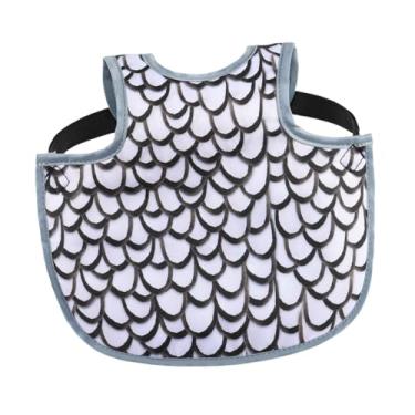 Imagem de Ｂｅｓｇａ Sela de frango, para galinha, protetor traseiro para galos, galinheiro, rancho, Preto Branco