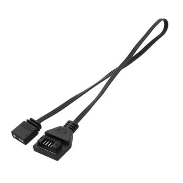 Imagem de The Lord of the Tools 1 adaptador de cabo ARGB de placa mãe 5V 6PIN para 3PIN compatível com cabo Lian Li Strimer Plus 2x8 pinos