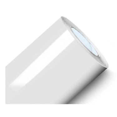Imagem de Rolo adesivo Branco Brilho 2m X 50cm, Design envelopamento Geladeira fogão microondas plotagem