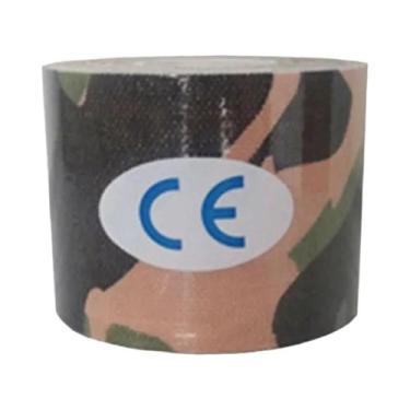 Imagem de Fita De Cinesiologia Impermeável E Respirável De 2 Tamanhos Para Recup