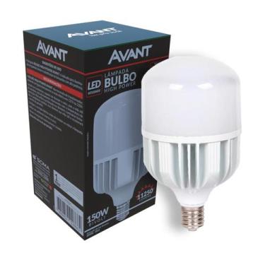 Imagem de Lampada Led Bulbo Hp 150w 6500k Branco Frio E40 110v/220v Ip20 Branco 