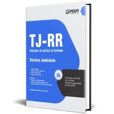 Imagem de Apostila Tj Rr 2024 - Técnico Judiciário - Nova Concursos