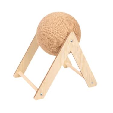 Imagem de KiBcsLic Arranhador de gato de papelão para afiar garras de animais de estimação, proteção, móveis, exercício, brinquedo interativo para animais de estimação, L