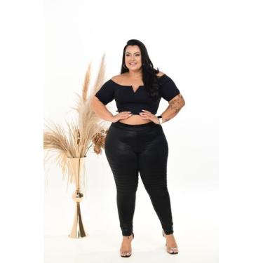 Imagem de Calça cirrê tratorada plus size - Nathy Store, G2