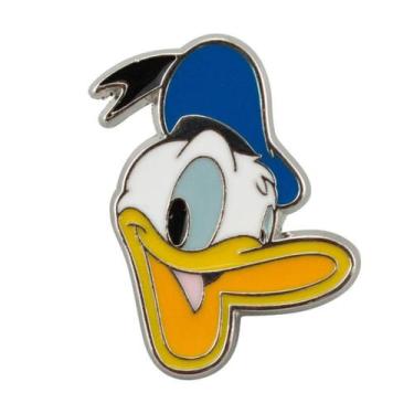 Imagem de Broche Metal Rosto Pato Donald 2.5x2cm - Disney