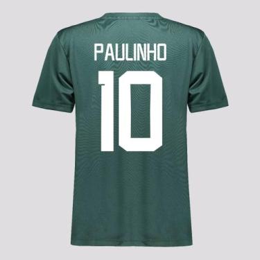 Imagem de Camisa Palmeiras 1914 II Juvenil Verde 10 Paulinho - Betel, 10 ANOS