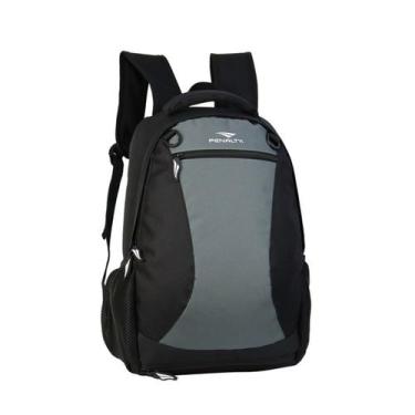 Imagem de Mochila Penalty Esportiva Porta Bola 20 Litros Reforçada, Preto