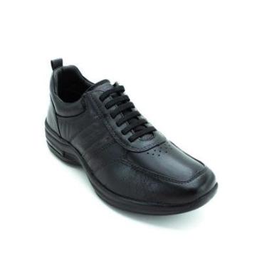 Imagem de Sapato Social Masculino Pipper Cadarço de Elástico 53108A - Preto-Feminino