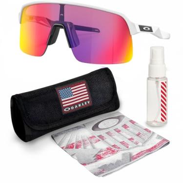 Imagem de OAKLEY Óculos de sol SUTRO Lite OO9463 em formato retangular com kit oficial de óculos, Branco fosco, 39 mm