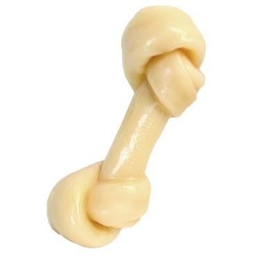 Imagem de Nylabone Big Chew Mega Knot Bone Power mastigar brinquedo para cães grandes, brinquedos duráveis para cães mastigadores agressivos, brinquedos de mastigar à prova de destruição para mantê-los ocupados