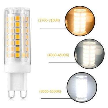 Imagem de Lâmpada LED Halopin Para Lustres E Arandelas G9 5W Bivolt (Branco Neut