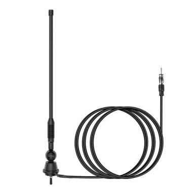 Imagem de Antena marinha JSZAAHZ AM FM impermeável para carro e barco 40cm