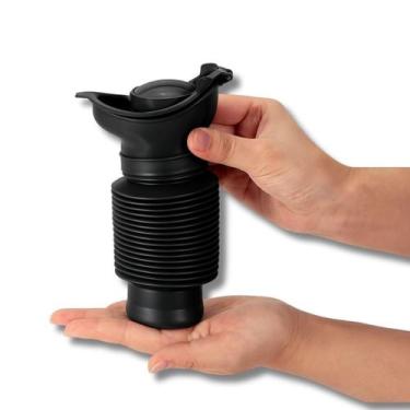 Imagem de Urinol Portátil Dobrável 750ml  Compacto, Reutilizável e Unissex  Idea