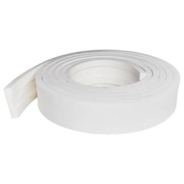 Imagem de Eva Rodape Acabamento Passa Fio 35Mm Autocolante Branco 2,5M - Nova Mo