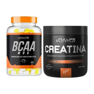 Imagem de Creatina Pura Micronizada 150g + Bcaa 120 Capsulas Fullife - Fullife N