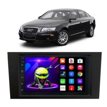 Imagem de Kit Central Multimídia Android Audi A6 1997 A 2004 7 Polegadas GPS Tv 