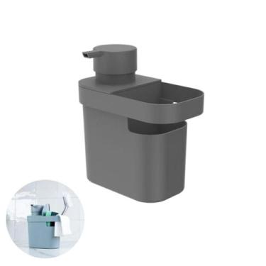 Imagem de Dispenser Organizador Porta Detergente E Esponja 650ml Ou - Ou