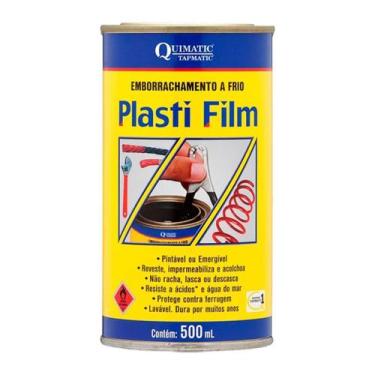 Imagem de Plasti Film Emborrachamento A Frio (Preto) 500 Ml Quimatic T - Tapmati