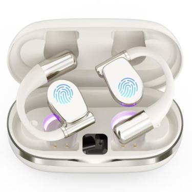 Imagem de Fones de ouvido para tradutor de idiomas AI, fones de ouvido de tradução 3 em 1 em tempo real OWS 144 idiomas e acentos, dispositivo de tradução para aprendizado de viagens de negócios, branco