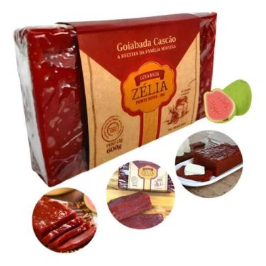 Imagem de Goiabada Cascão Em Barra Zelia 600g - Zélia