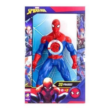 Imagem de Brinquedo Infantil Boneco Homem Aranha Universe 20 Frases Mimo Toys - 