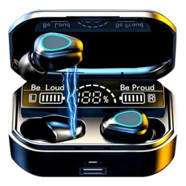 Imagem de Fone de Ouvido M10 Bluetooth Sem Fio Pequeno 5.3 Case Com visor de Bateria