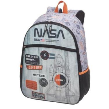 Imagem de Mochila Infantil Astronauta Nasa Escolar 2024 Oficial Pacifi - Pacific
