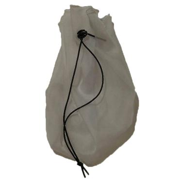 Imagem de Kit 4 Coador Voal Voil Cinza Leites Vegetais Sucos Verdes