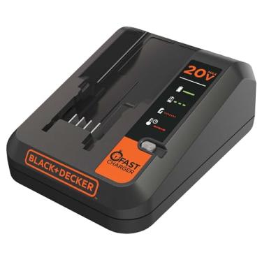 Imagem de BLACK+DECKER Carregador Rápido de Bateria de Íon de Lítio, Compatível com Baterias 12V e 20V MAX Powerconnect, Modelo BDCAC202B