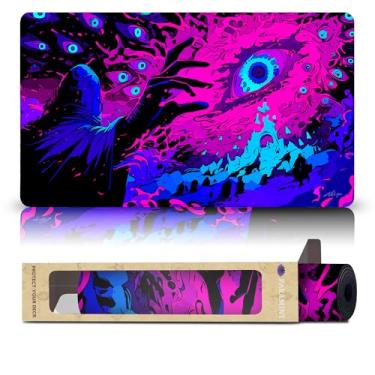 Imagem de Paramint Third Eye of The Storm (Stitched) - MTG Playmat by Matt Burks - Compatible with Magic The Gathering Playmat - Play MTG, YuGiOh, TCG - Original Play Mat Art Designs & Accessories