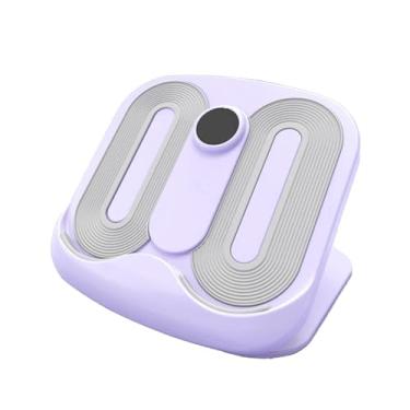 Imagem de menolana Prancha de alongamento de panturrilhas, prancha de fitness, rampa de inclinação portátil, maca de panturrilha ajustável antiderrapante para pernas, Roxo