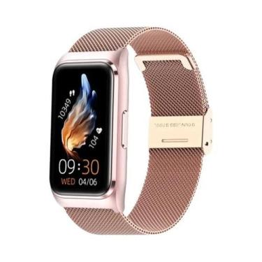 Imagem de Pulseira Inteligente Para Homens E Mulheres Com Monitoramento De ECG, 