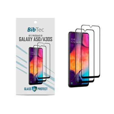 Imagem de Kit 2X Películas 3D Vidro 9H para Samsung Galaxy A50/A30S Tela toda - 