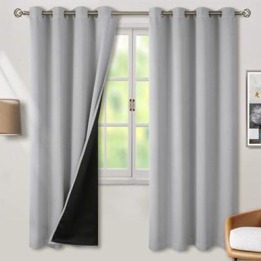 Imagem de Cortinas Blackout BGment 100% Blackout com forro preto 52x72cm