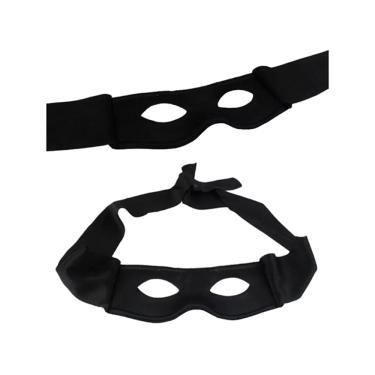 Imagem de Máscara Preta Zorro Don Juan Mosqueteiro