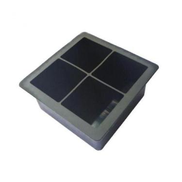 Imagem de Conjuntos de panelas 4 cavidades grande silicone bebida cubo de gelo p