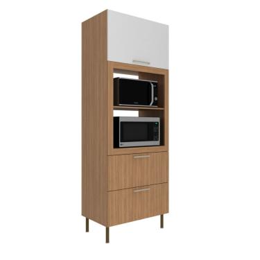 Imagem de Paneleiro Torre Quente 1 Porta 2 Gaveta CZ3142 Tecno Mobili