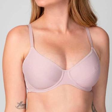 Imagem de Sutiã Reducer com Aro sem Bojo Liz Lingerie 51247, 48B, Bl, Blush