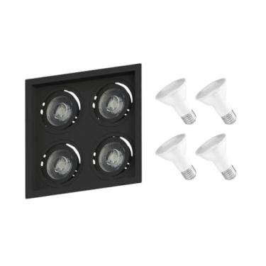 Imagem de SAVE ENERGY - Spot Embutir Recuado PAR20 + Lâmpada LED 6W 3000K E27