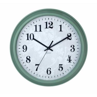 Imagem de Relógio de Parede Verde Sálvia Herweg 660142, único
