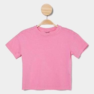 Imagem de Blusa Infantil Hering Casual Menina, Rosa, 10A
