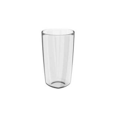 Imagem de Jogo 4 copos acrilico cristal 260ml casa piscina barco - OU