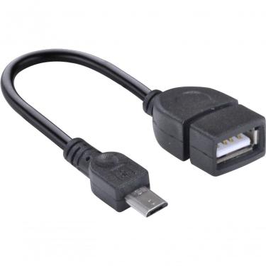 Imagem de Adaptador Usb Femea Para Micro Usb Com Funcao Otg Ufmu-Otg
